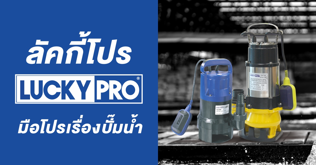 ปั๊มจุ่มลัคกี้โปร topic